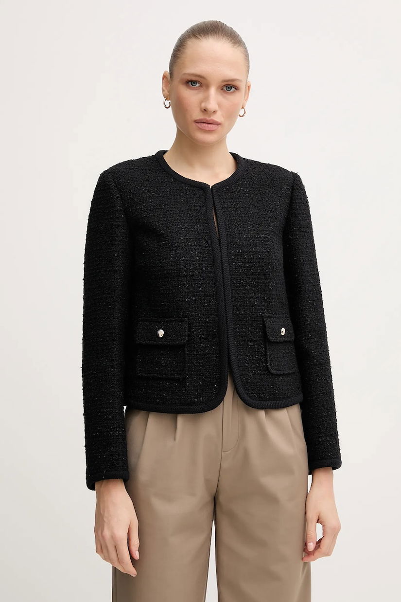 Joop! sacou culoarea negru, un singur rând de nasturi, uni, 30048584