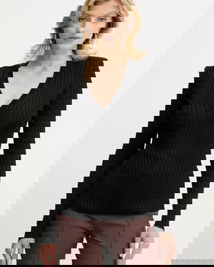 Elisabetta Franchi pulover culoarea negru, light, MK21S56E2