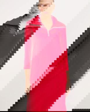 Joseph Ribkoff rochie culoarea roșu, mini, drept, 244045