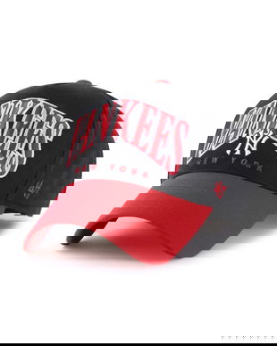 47 brand șapcă de baseball din amestec de lână MLB New York Yankees culoare neagră B-DRIBL17WBP-BK