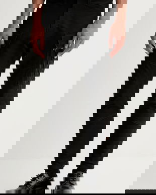 G-Star pantaloni bărbați, culoarea negru, slim D24307.E172