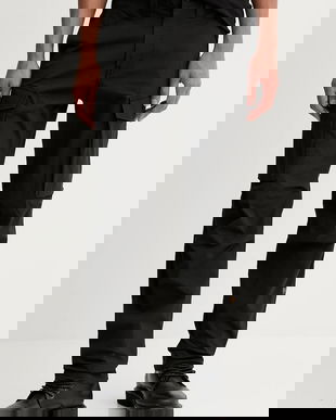 G-Star pantaloni bărbați, culoarea negru, drepți D24309.E070