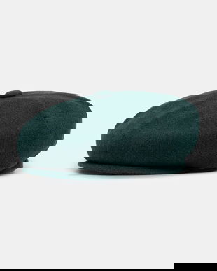 Kangol șapcă de lână WOOL HAWKER culoare verde K3164HT.DE301