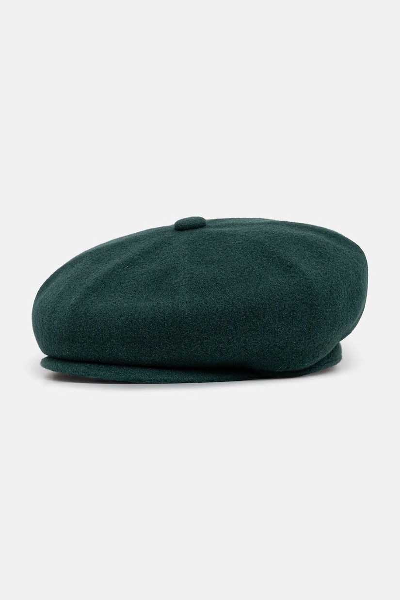 Kangol șapcă de lână WOOL HAWKER culoare verde K3164HT.DE301