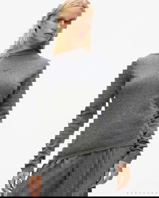 Karl Lagerfeld pulover de cașmir culoarea gri, light, A4W18042