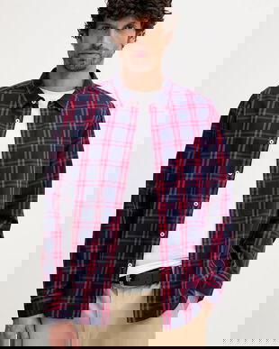 Pepe Jeans cămașă din bumbac culoarea bleumarin, cu guler clasic, regular, PM3090839