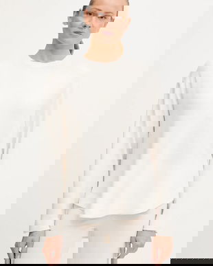 BOSS bluză lounge culoarea bej, uni, 50535769