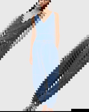 AllSaints jeans SOL high waist, W005TD