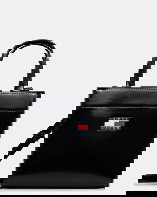 Tommy Jeans poșetă culoarea negru, AW0AW17870