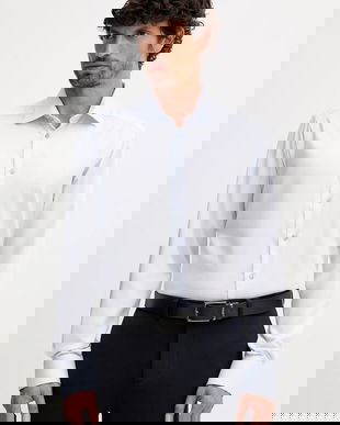 Eton cămașă din bumbac cu guler clasic, slim, 100013938