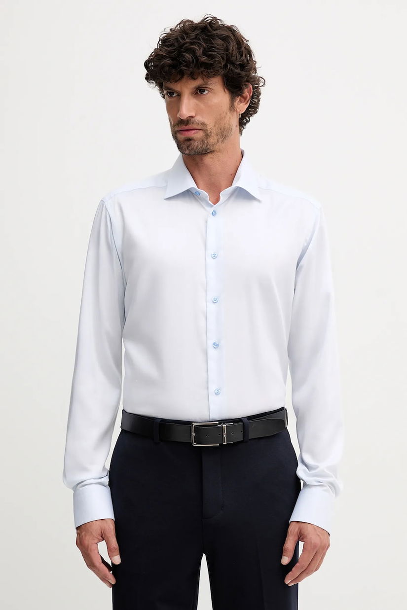 Eton cămașă din bumbac cu guler clasic, slim, 100013938