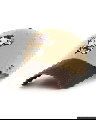 47 brand șapcă de baseball din bumbac MLB New York Mets culoarea verde, B-CARCU16GWS-KH