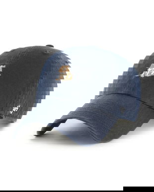 47 brand șapcă de baseball din bumbac Dog Base Runner Icon culoarea bleumarin, XXD-BSRIC08GWS-NY