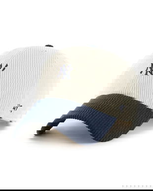 47 brand șapcă de baseball din catifea MLB New York Yankees culoarea bej, B-TCBRT17EWS-NTA