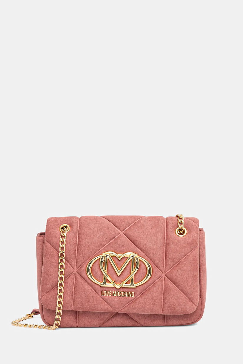 Love Moschino poșetă culoarea roșu, JC4314PP0NKE0611