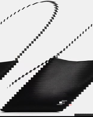 Tommy Jeans poșetă culoarea negru, AW0AW17871