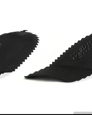 47 brand șapcă de baseball din bumbac MLB New York Yankees culoarea negru, B-FHTCH17GWP-BKB