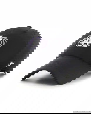 47 brandșapcă MLB Los Angeles Dodgers culoarea negru, B-PSYCU12C0W-BK