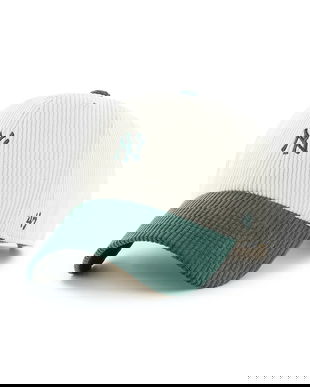 47 brand șapcă de baseball din bumbac MLB New York Yankees culoarea bej, B-TCBRT17EWS-NT