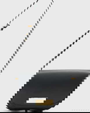 AllSaints poșetă de piele ETTA culoarea negru, W295XD