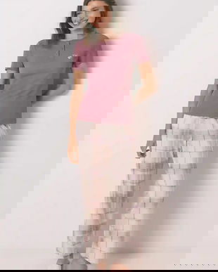 women'secret pijama culoarea violet, 3592426