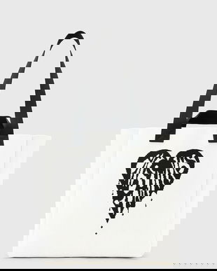 AllSaints poșetă IZZY culoarea alb, W297XD