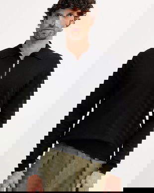 United Colors of Benetton pulover culoarea negru, light, 110XU301L