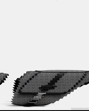 Michael Kors borsetă culoarea gri, 33F5LHDY5B