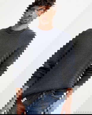 Pepe Jeans pulover de bumbac culoarea bleumarin, călduros, PM7000022