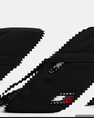 Tommy Jeans borsetă culoarea negru, AM0AM13710