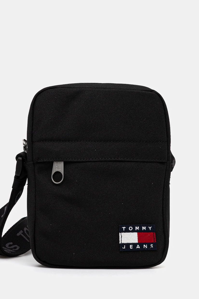 Tommy Jeans borsetă culoarea negru, AM0AM13710