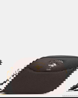 U.S. Polo Assn. poșetă Stanford culoarea bej, BIUSS6206WVP