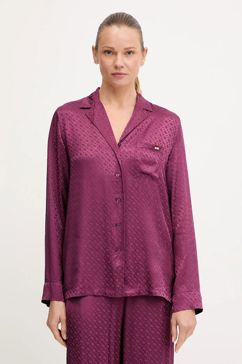 BOSS cămașă de pijama culoarea negru, 50527255