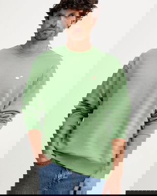 United Colors of Benetton hanorac de bumbac uni, 342ZU1093