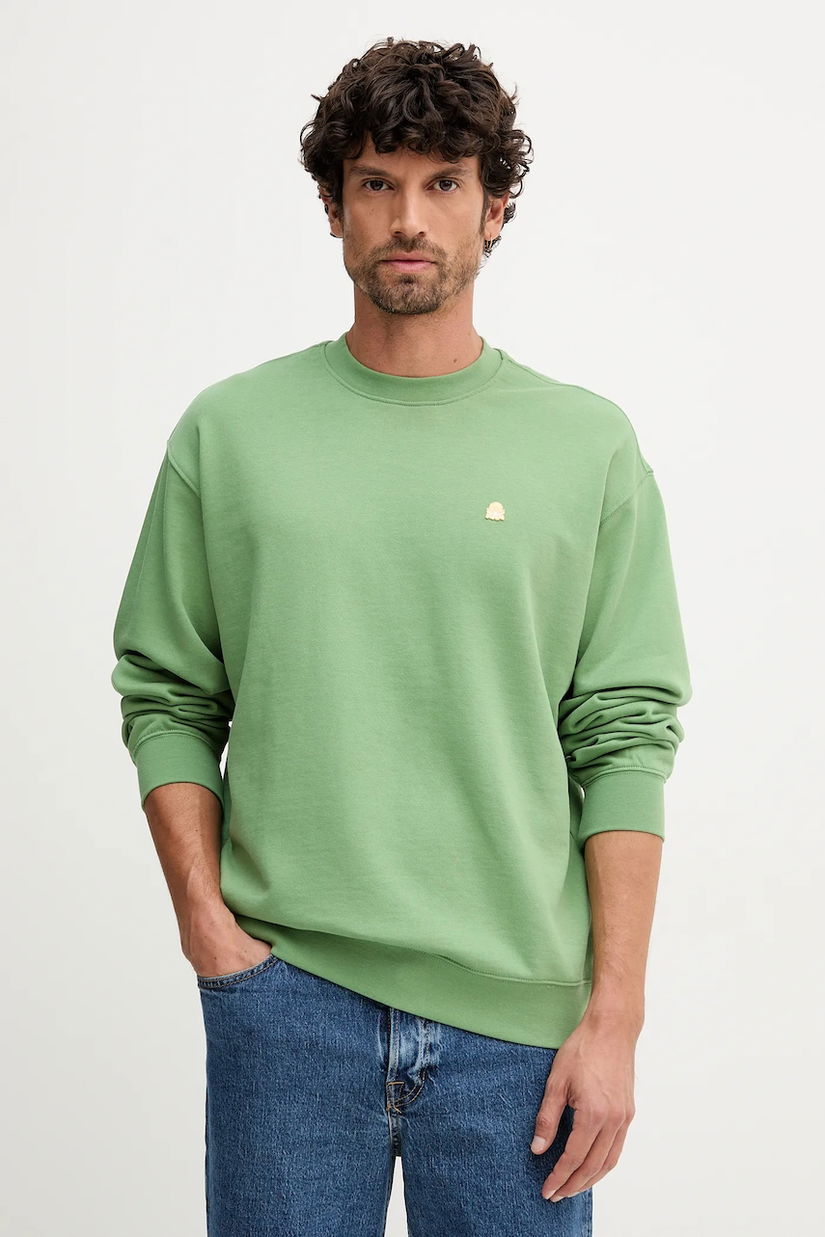 United Colors of Benetton hanorac de bumbac uni, 342ZU1093