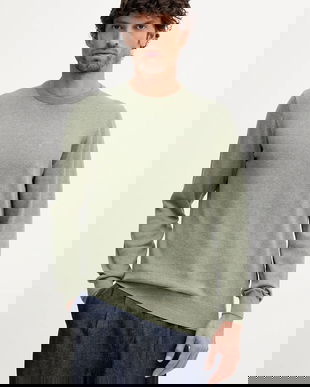 Barbour pulover de bumbac Essentials light, MKN0932