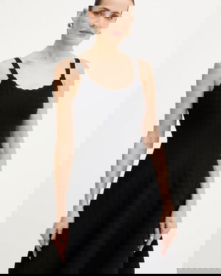 Morgan rochie culoarea negru, mini, evazați, RMFANNY