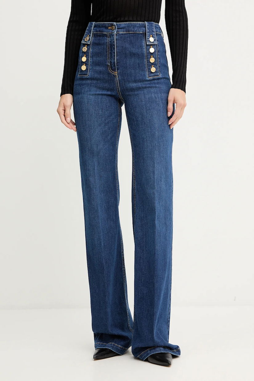 Elisabetta Franchi jeans high waist, PJ02D56E2