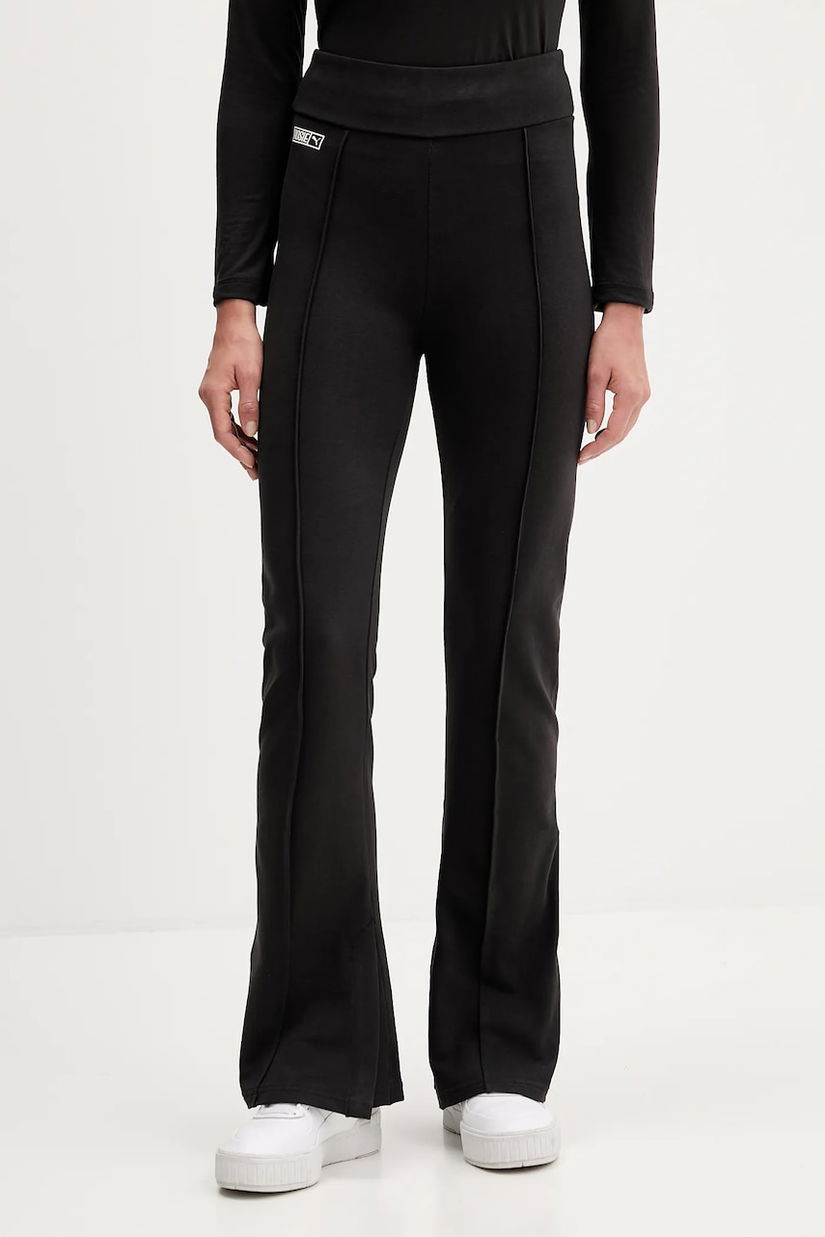 Puma colanti PUMA x ROSÉ culoarea negru, uni, 635156
