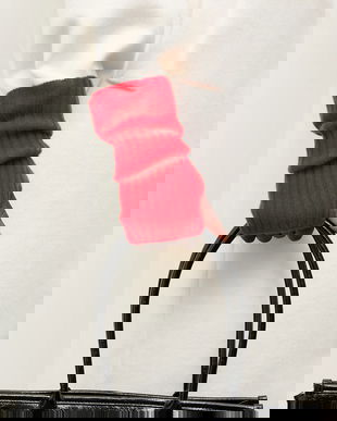 Answear.LAB mănuși din lână culoarea rosu