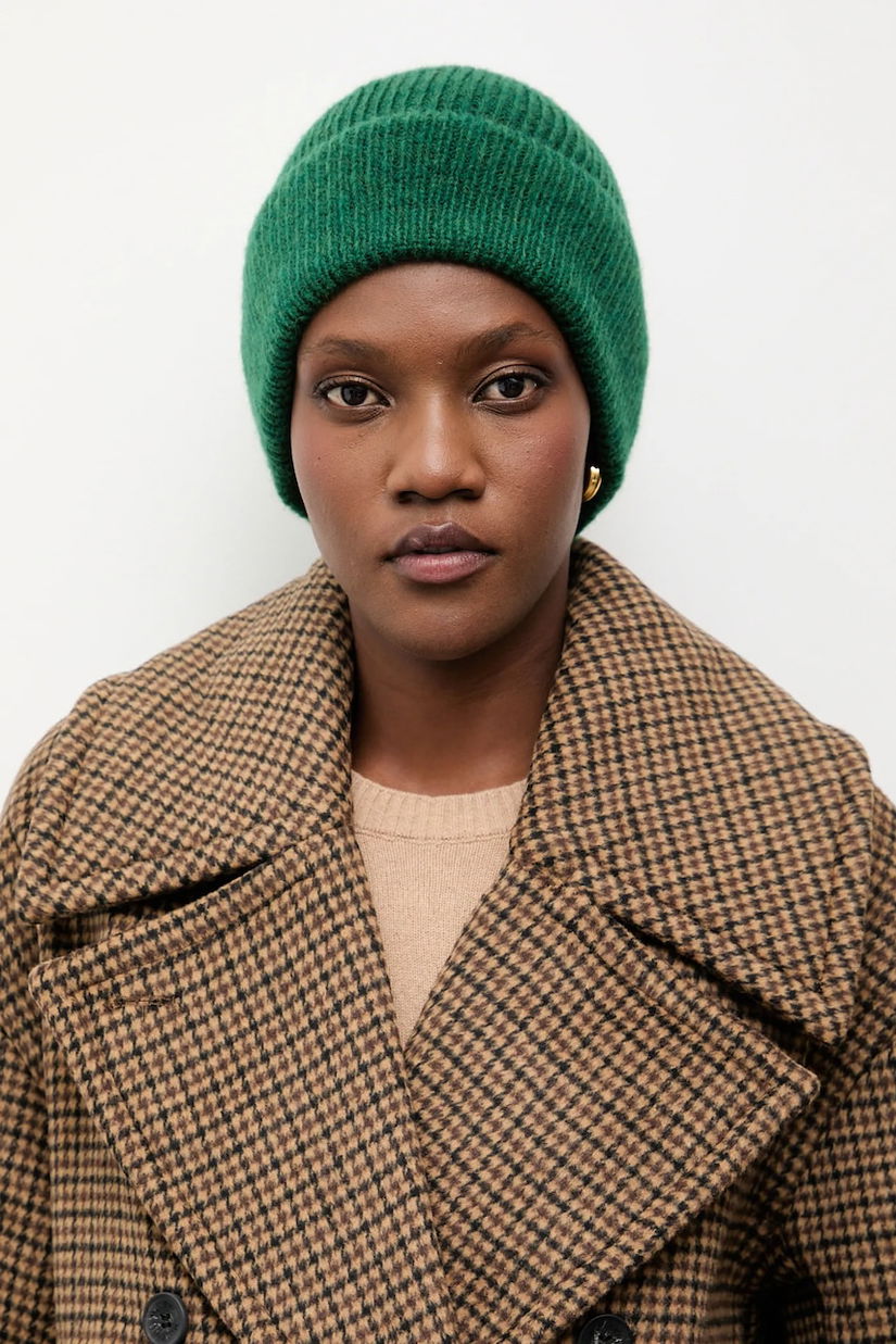 Answear.LAB caciula de lana culoarea verde