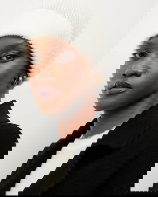 Answear.LAB caciula de lana culoarea bej