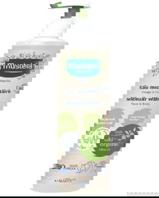 Apa micelara pentru fata si corp Mustela, certificata BIO, 400 ml