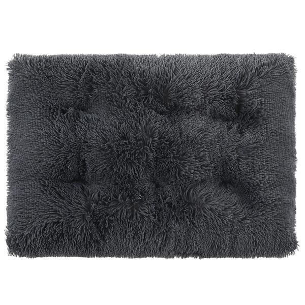 Culcus, pat dreptunghiular de plus pentru animale de companie, L-80X55cm