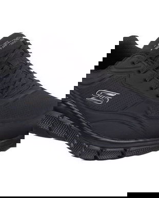 Pantofi sport barbati Skechers Bobs B Flex - Arctic Edge 118110-BBK, 42, Negru