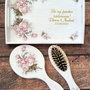 Set gatitul miresei, set vintage mireasa, set perie si oglinda, set tava mireasa, set nunta, set shabby chic, tava mireasa
