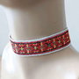 Choker Brodat Motive Traditionale