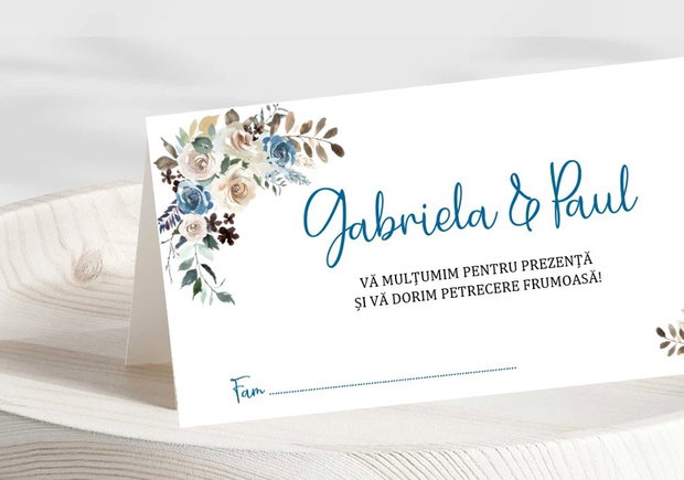 Plicuri bani nuntă vintage roses