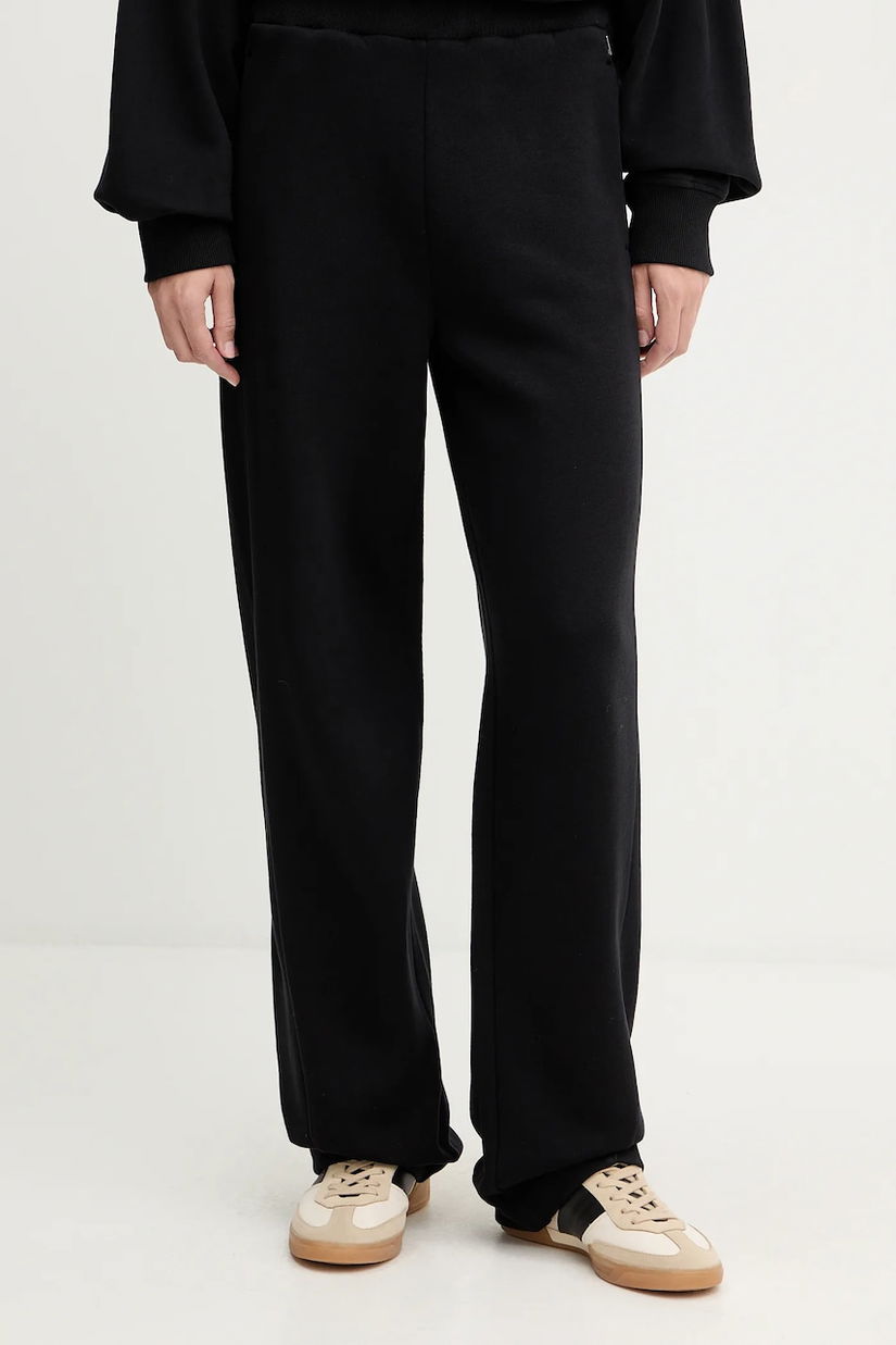 BOSS pantaloni de trening culoarea negru, uni, 50551504