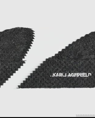 Karl Lagerfeld căciulă culoarea gri, A4W33012